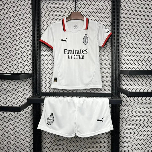 AC Milan Away Shirt 24/25 - Kids Fan White
