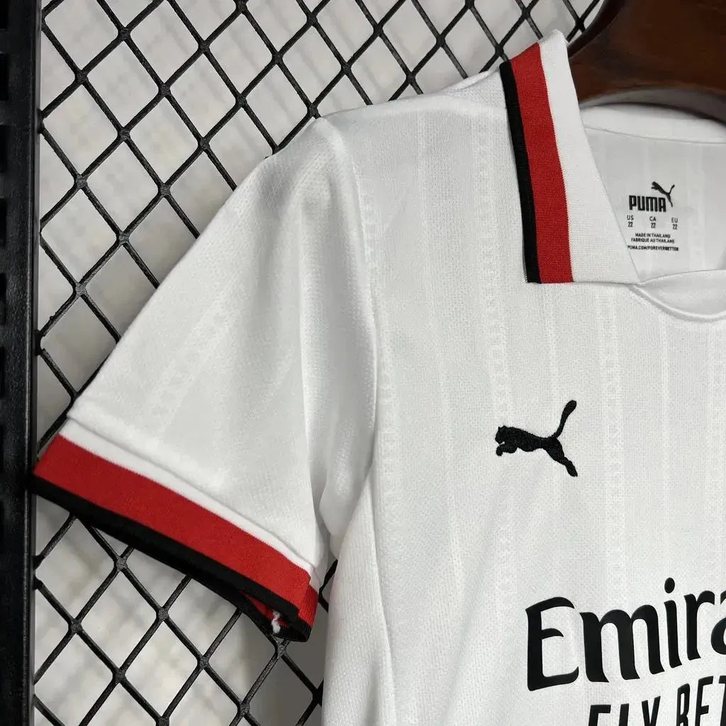 AC Milan Away Shirt 24/25 - Kids Fan White