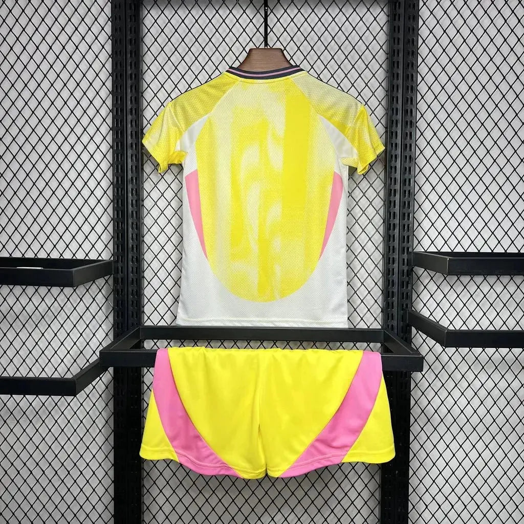 Juventus Away Shirt 24/25 - Kids Fan Yellow