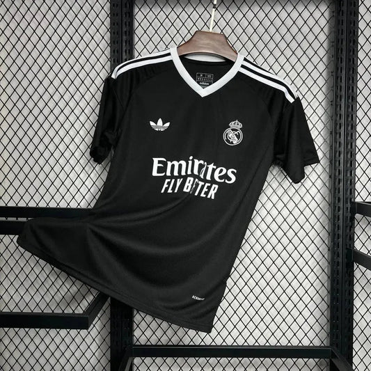 Real Madrid Training Shirt 24/25 - Men's Fan Black