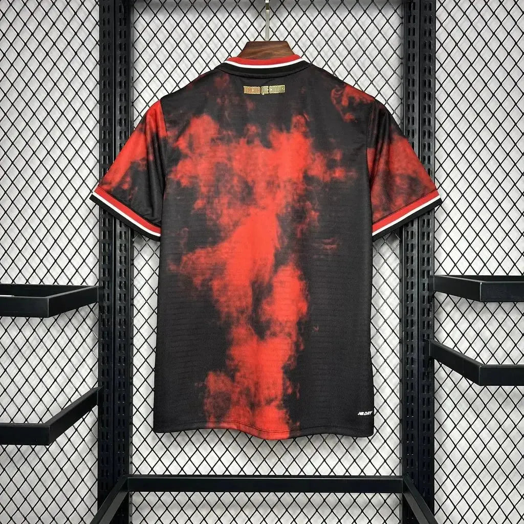 São Paulo Third 24/25 Shirt - Men's Fan Black and Red