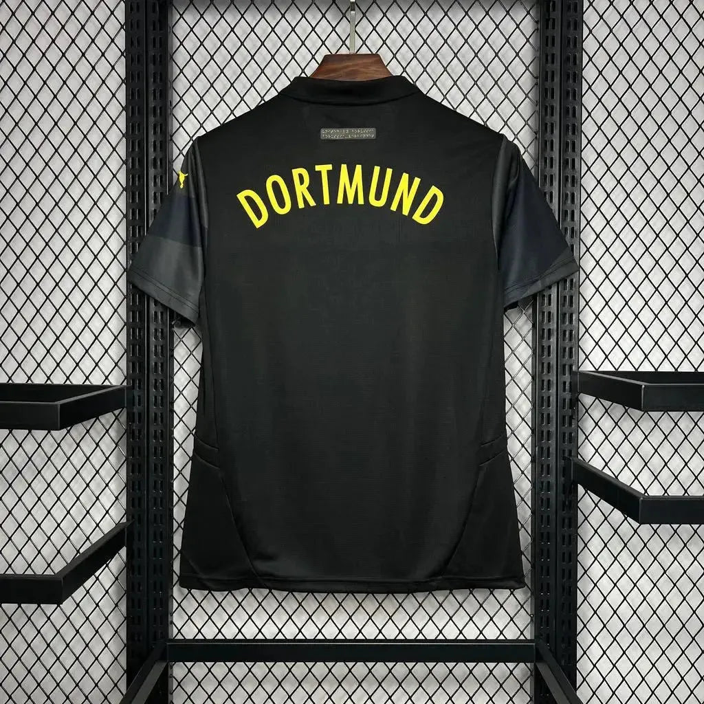 Borussia Dortmund Away Shirt 24/25 - Men's Fan Black