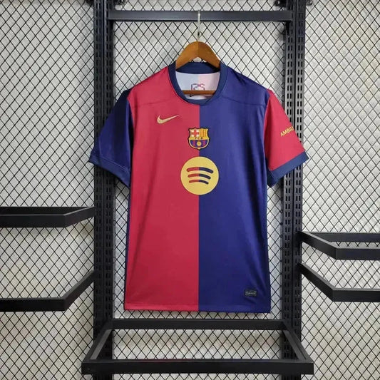 Barcelona Home Shirt 24/25 - Men's Fan Shirt Blue and Red