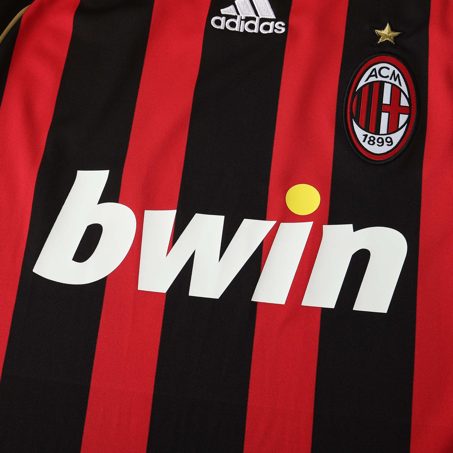 AC Milan Retro Home Shirt 2006/07 - Kids Fan Shirt Gold