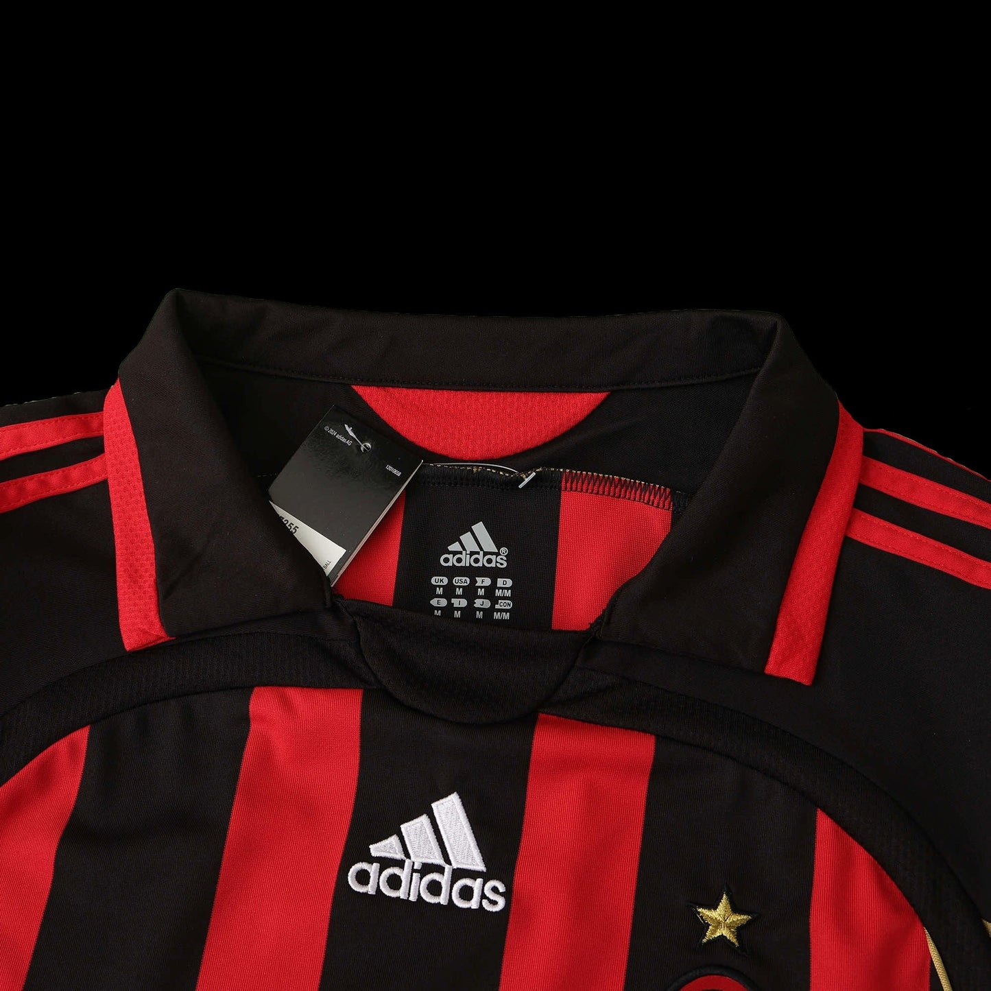 AC Milan Retro Home Shirt 2006/07 - Kids Fan Shirt Gold