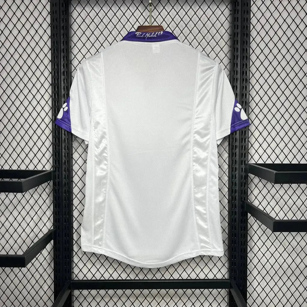 Real Madrid Retro Home Shirt 1997/98 - Men's White Fan Shirt