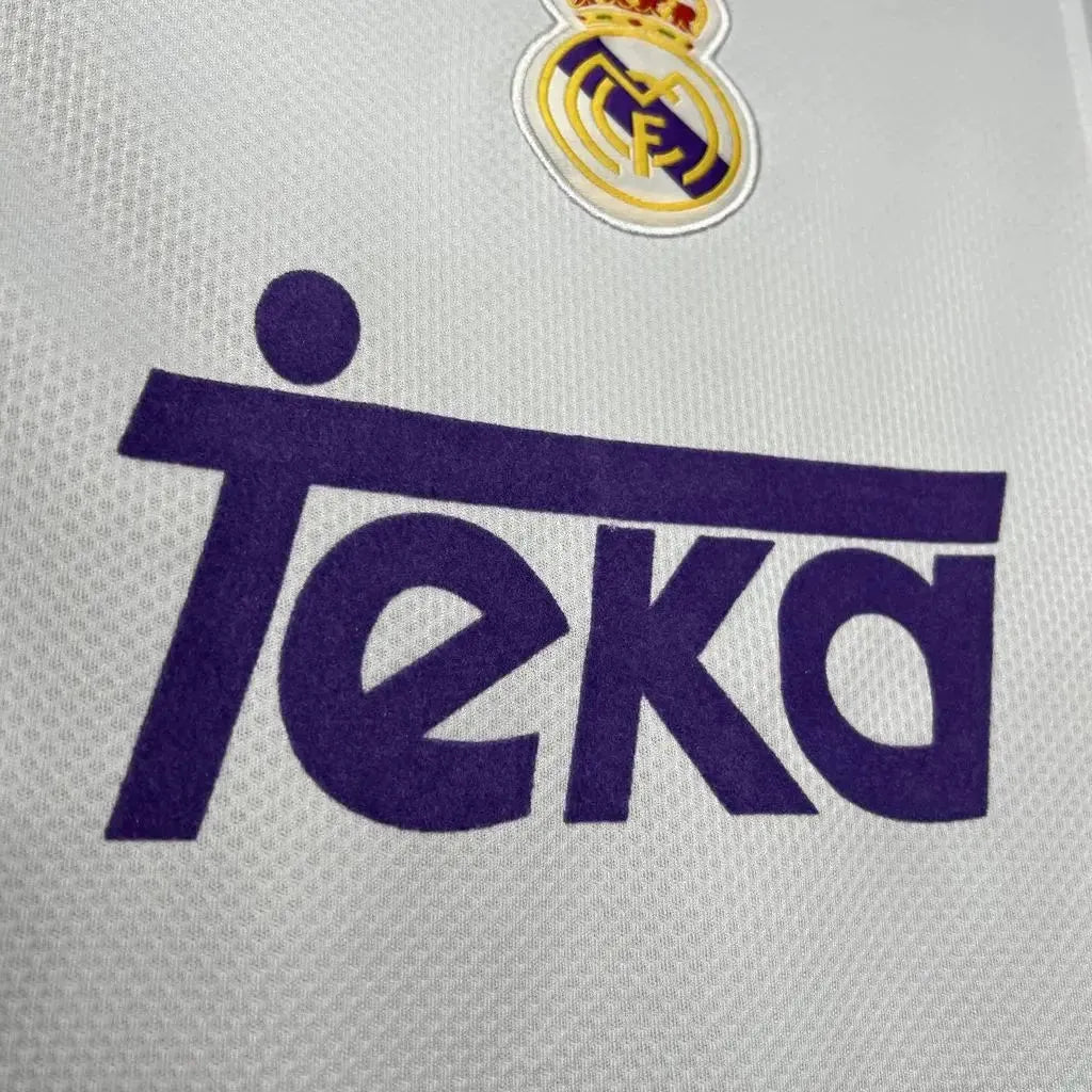Real Madrid Retro Home Shirt 1997/98 - Men's White Fan Shirt