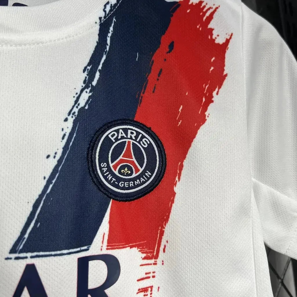 PSG Away Shirt 24/25 - Kids Fan White