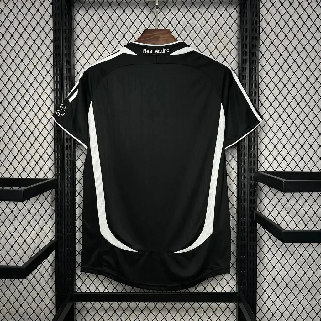 Real Madrid Retro Third Away Shirt 2006/07 - Men's Fan Shirt - Black