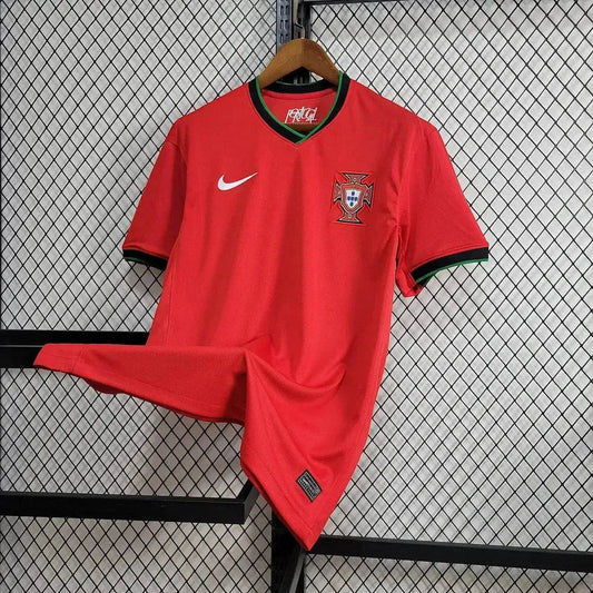 Portugal Home Shirt 24/25 - Men's Fan Shirt Red