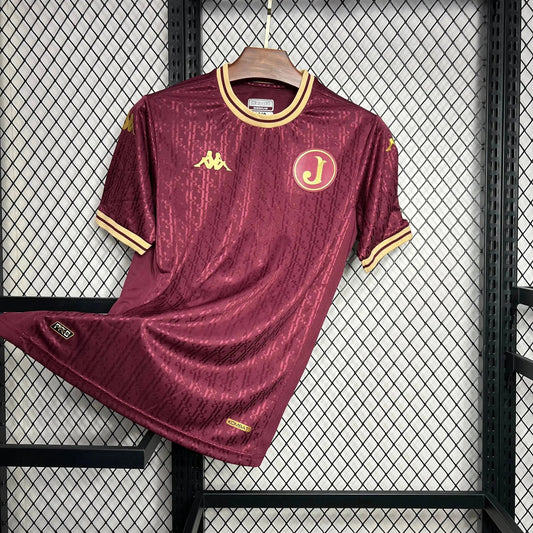 Juventus Mooca Centenary Home Shirt 24/25 - Men's Fan Shirt Red/Wine Red
