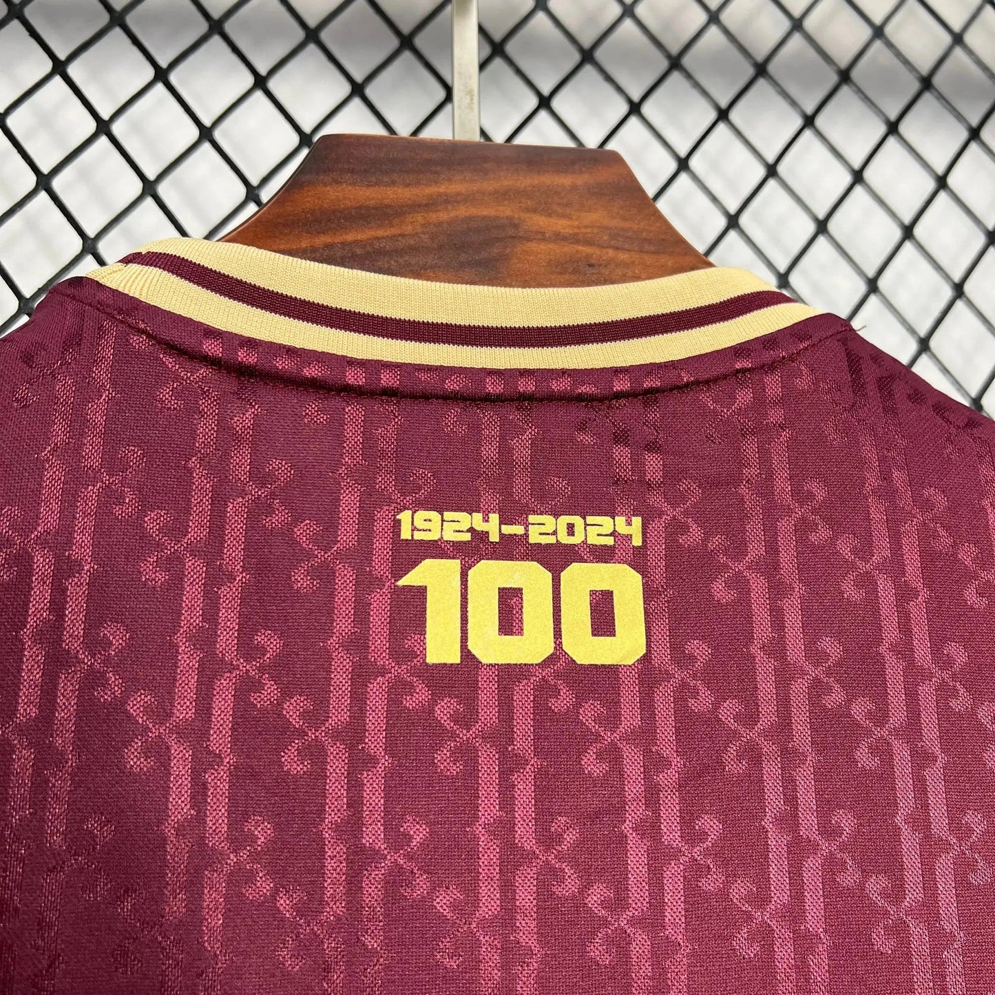 Juventus Mooca Centenary Home Shirt 24/25 - Men's Fan Shirt Red/Wine Red