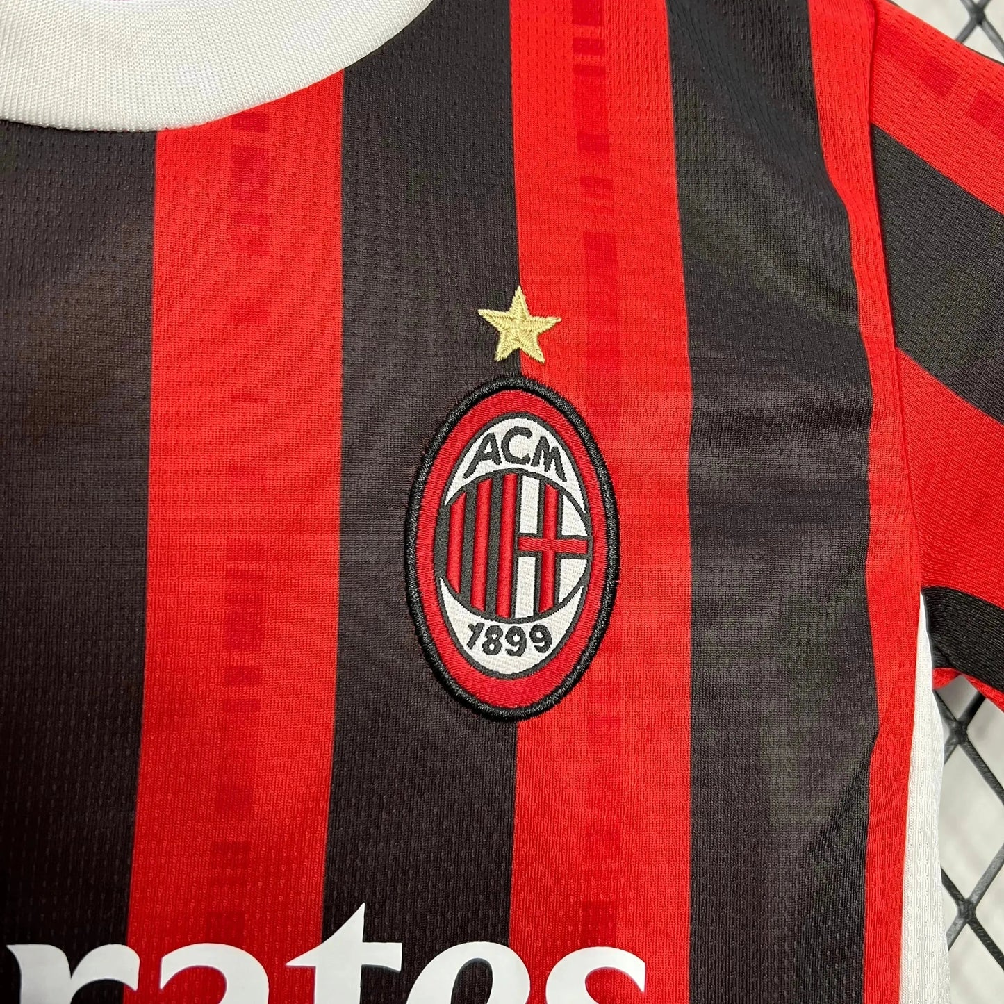 AC Milan Home Shirt 24/25 - Kids Fan Shirt Red