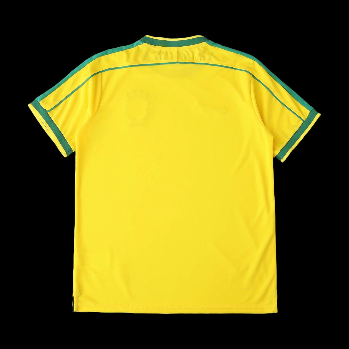 Brazil Retro Home Shirt 1998 - Men's Fan Yellow