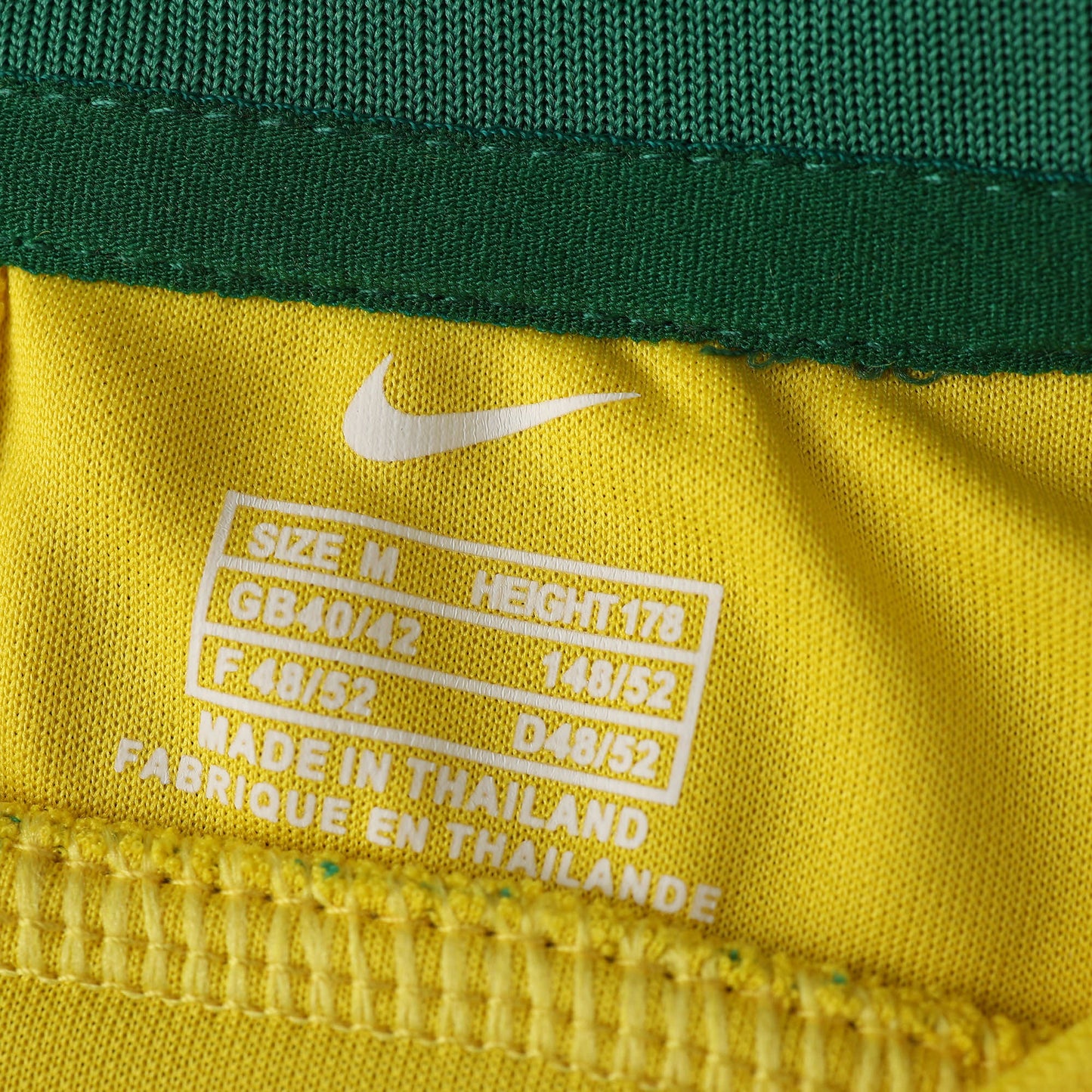 Brazil Retro Home Shirt 1998 - Men's Fan Yellow