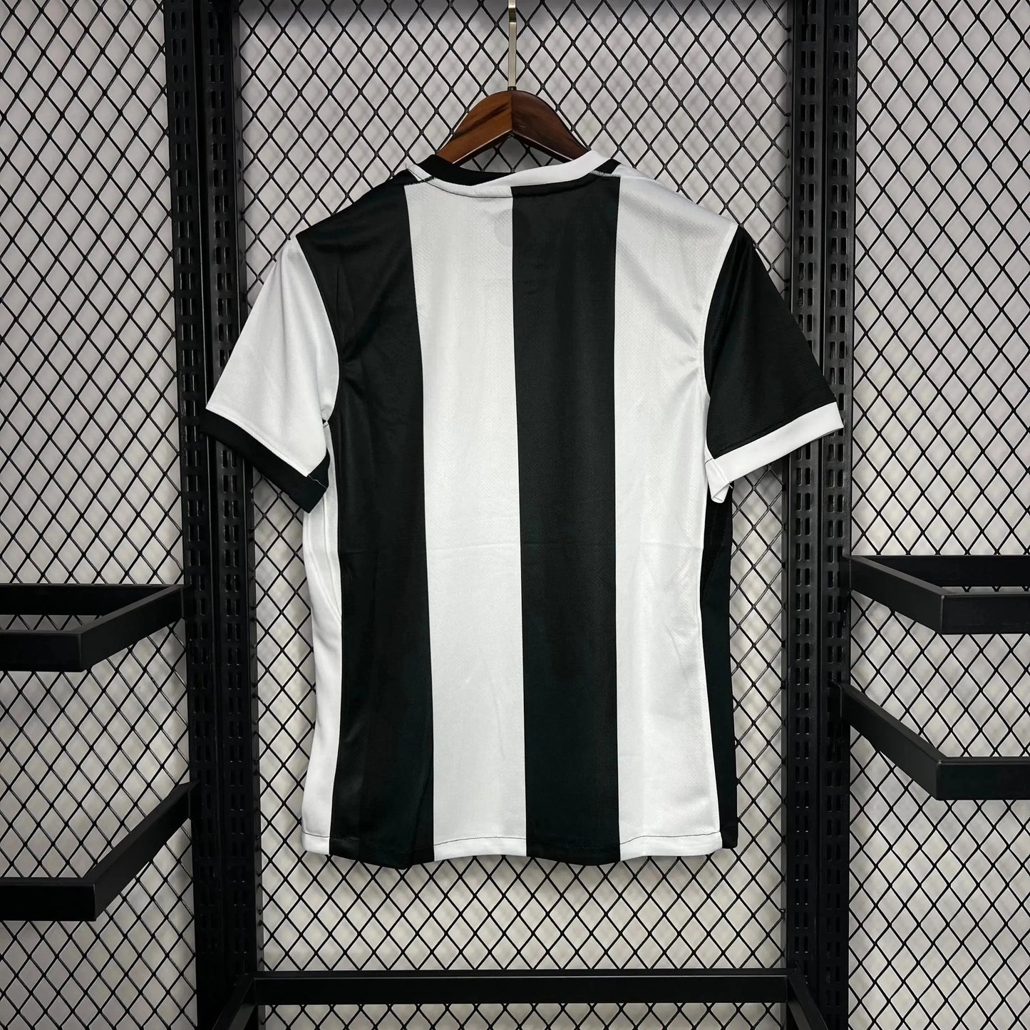 Timão Third Away Shirt 24/25 - Men's Fan Black and White Striped