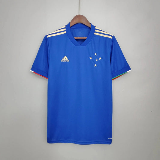 Cruzeiro 100 Years Centenary 21/22 Shirt - Men's Fan Blue