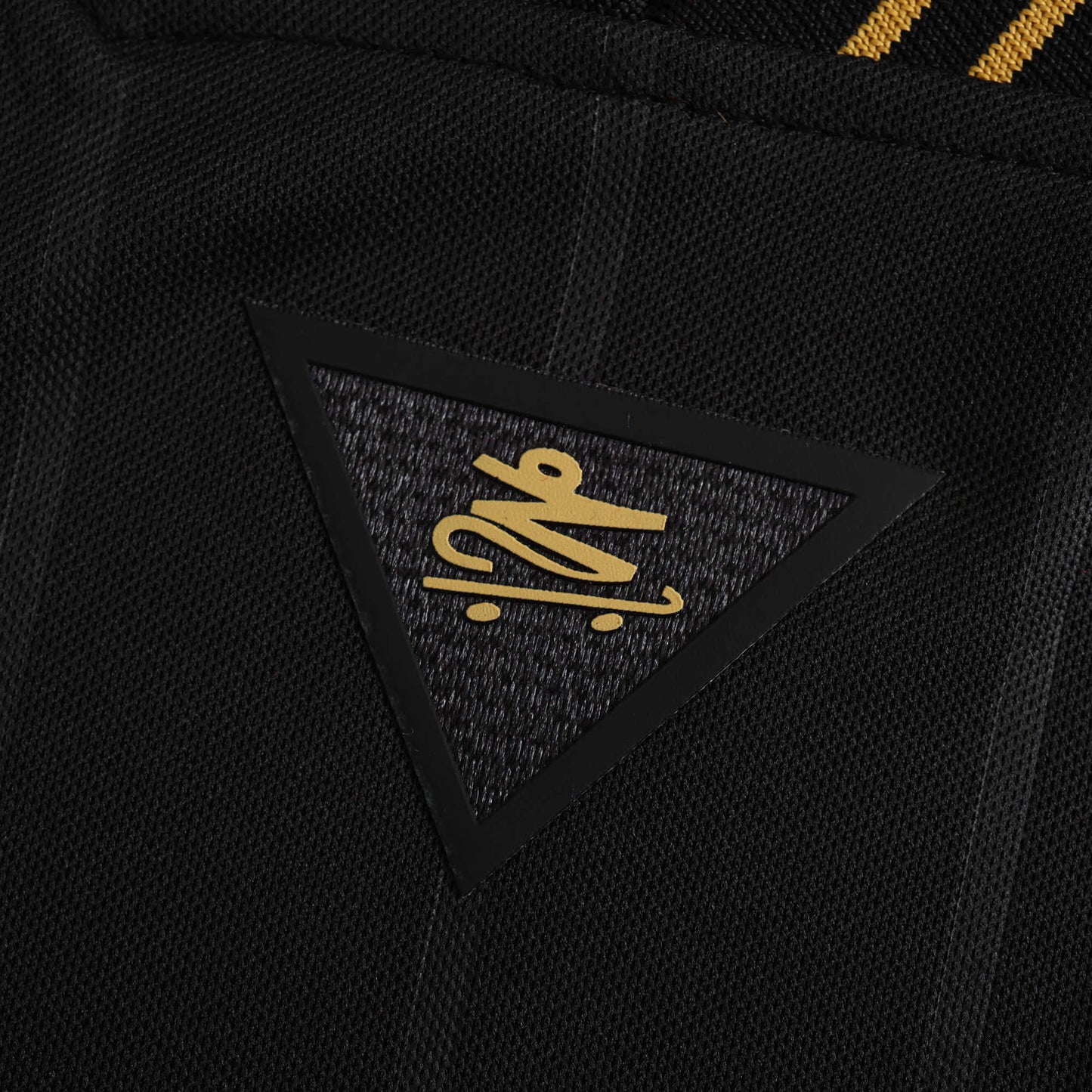 Santista Charlie Brown Jr 24/25 Shirt - Men's Black and Yellow Oversized Fan Shirt