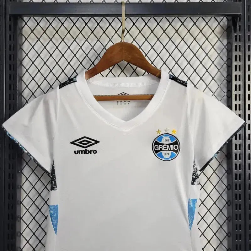 Grêmio Home Shirt 24/25 - Women's White Fan Shirt