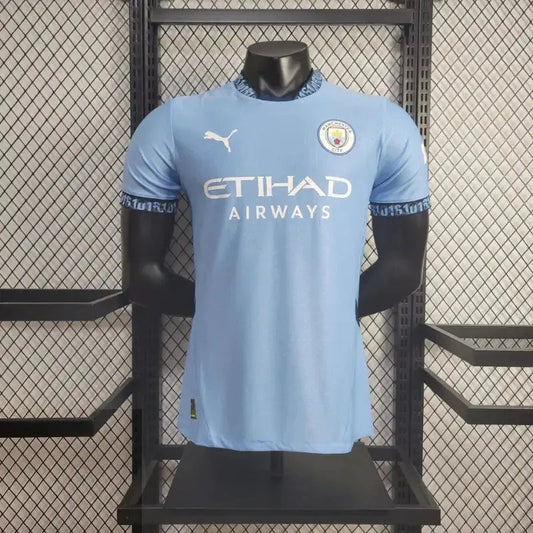 Manchester City Home Shirt 24/25 - Mens Player Blue