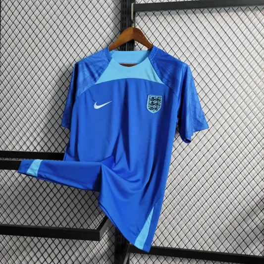 England Training Shirt 22/23 - Men's Fan Blue