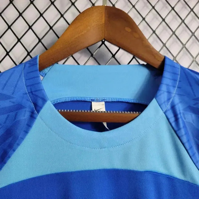 England Training Shirt 22/23 - Men's Fan Blue