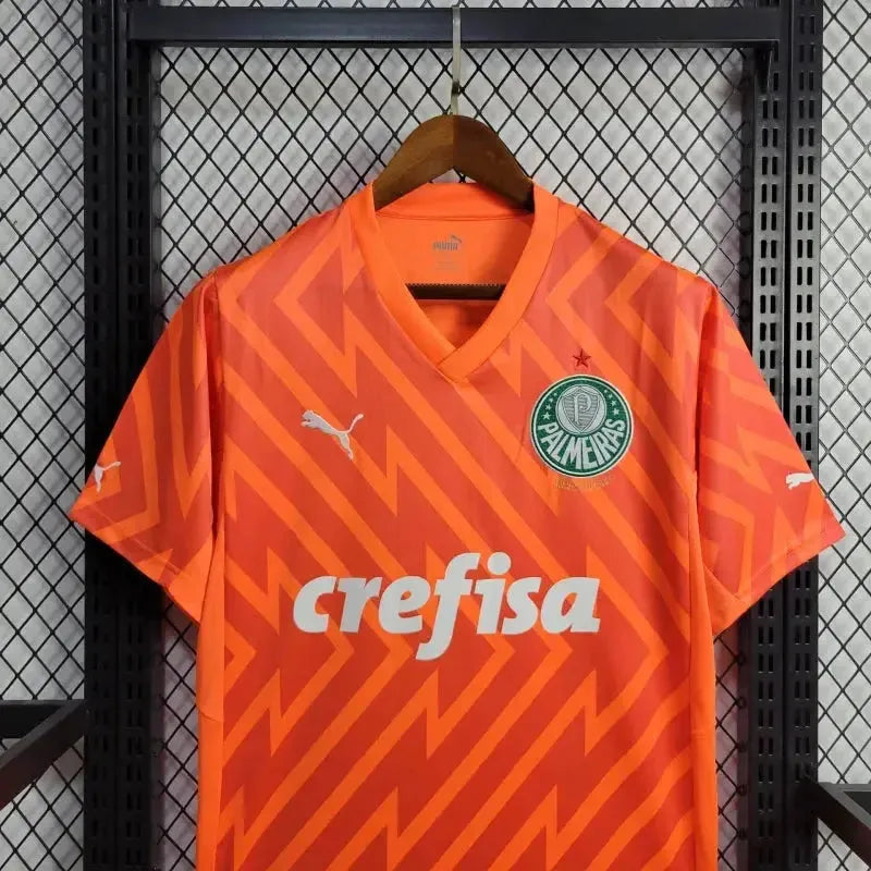 Palmeiras Goalkeeper Shirt 24/25 - Men's Fan Orange