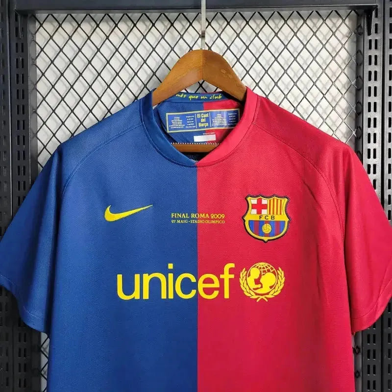 Barcelona Home Retro Shirt 2008/9 - Men's Fan Shirt