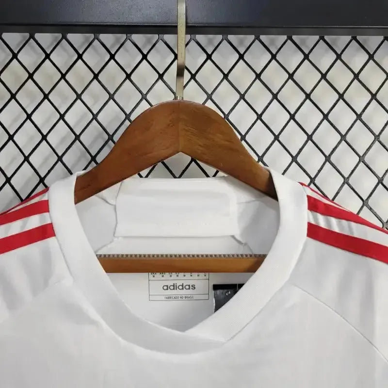 Flamengo Away Shirt 24/25 - Women's White Fan Shirt + All Sponsorships
