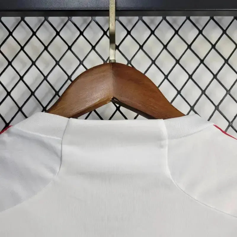 Flamengo Away Shirt 24/25 - Women's White Fan Shirt + All Sponsorships