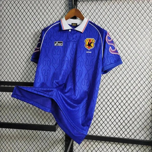 Japan Big Flame Retro Home Shirt 1998/99 - Men's Fan Shirt
