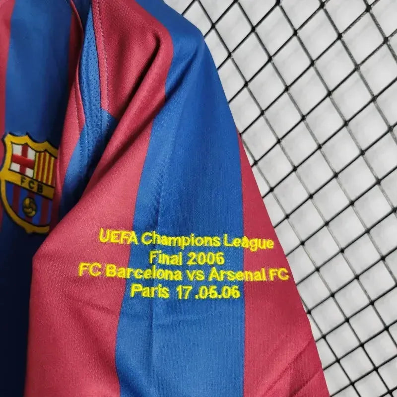 Barcelona Home Retro Shirt 2006 - Men's Fan Shirt