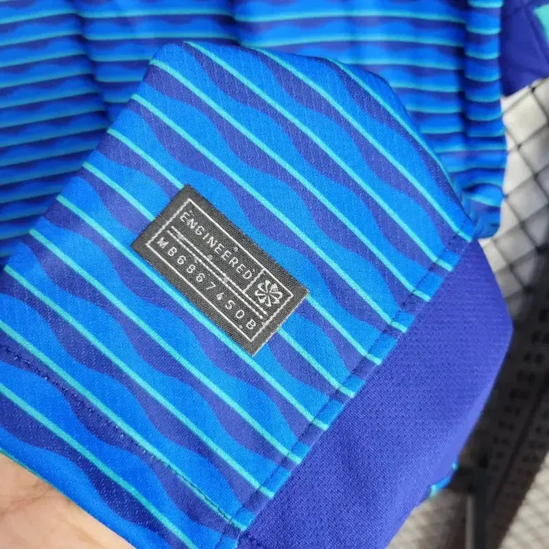 Brazil Away Shirt 24/25 - Men's Fan Blue