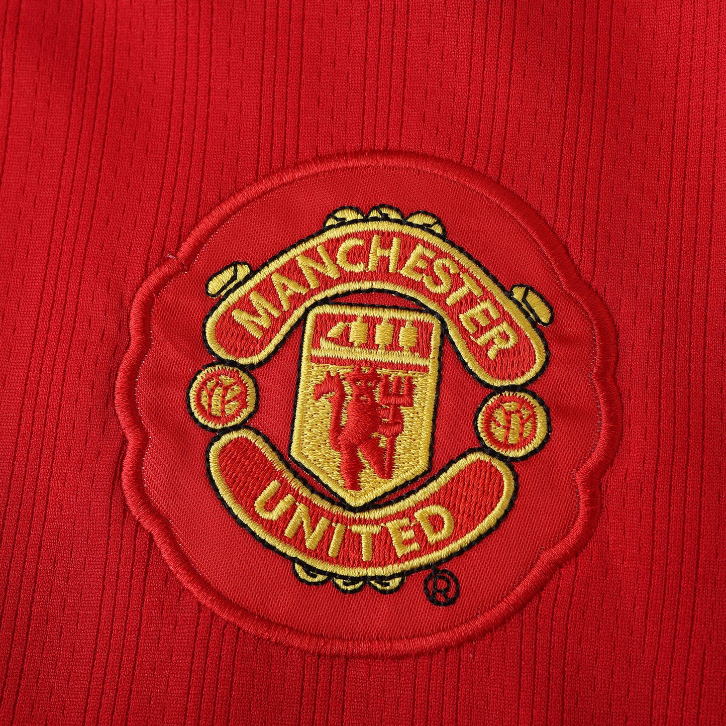 Manchester United Home Retro Shirt 2007/08 - Mens Red Fan Long Sleeve