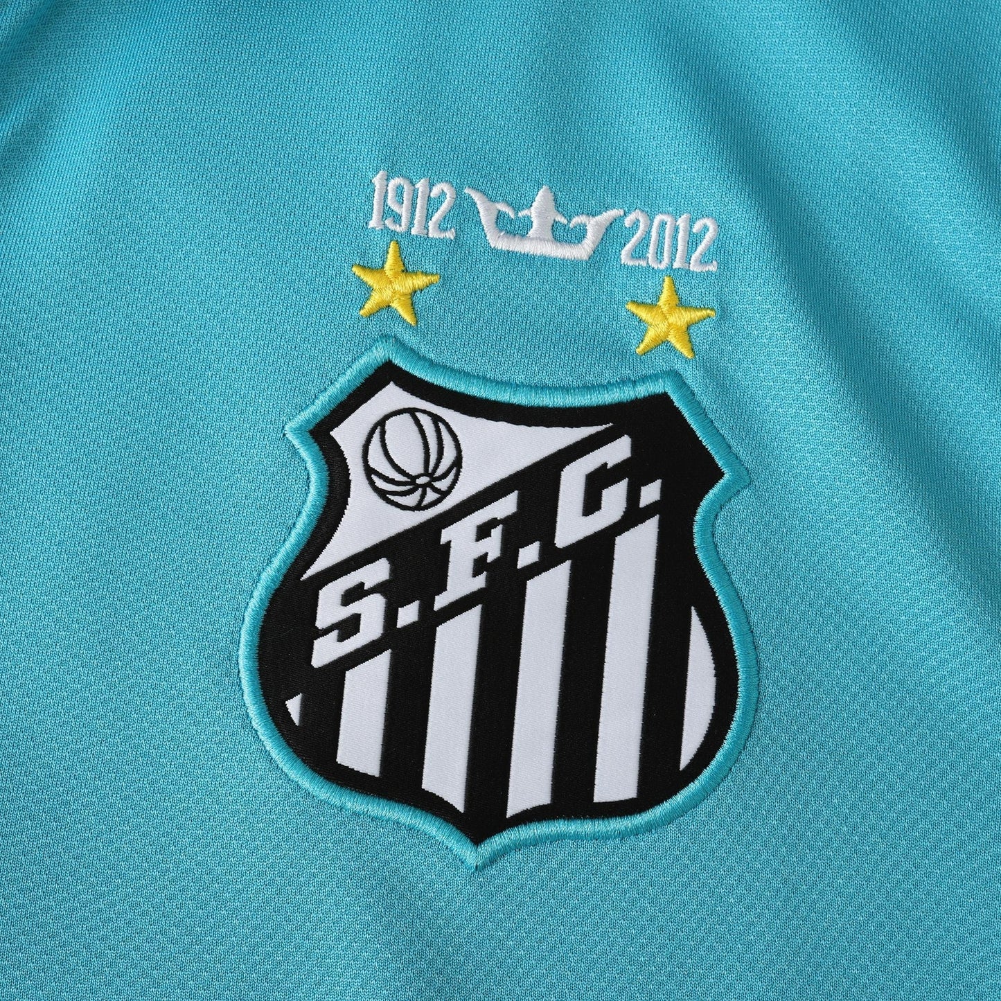 Santista Third Away Retro Shirt 12/13 - Men's Fan Blue