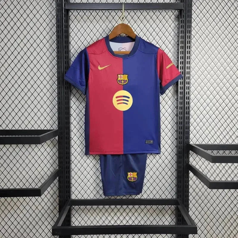 Barcelona Home Shirt 24/25 - Kids Fan