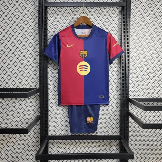 Barcelona Home Shirt 24/25 - Kids Fan