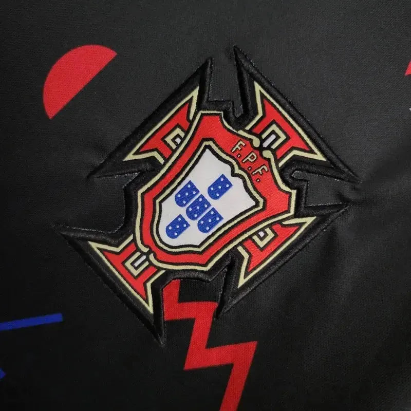 Portugal Training Shirt 24/25 - Men's Fan Black
