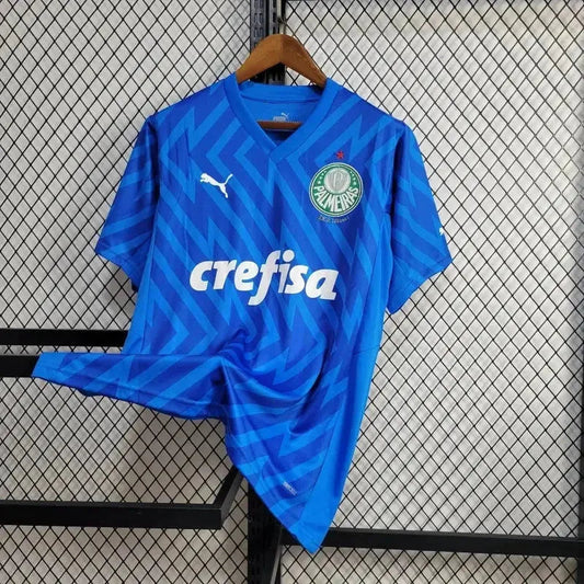 Palmeiras Goalkeeper Shirt 24/25 - Men's Fan Blue