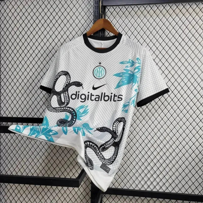 Inter Milan 24/25 Special Edition Men's Fan Shirt - White Dragon