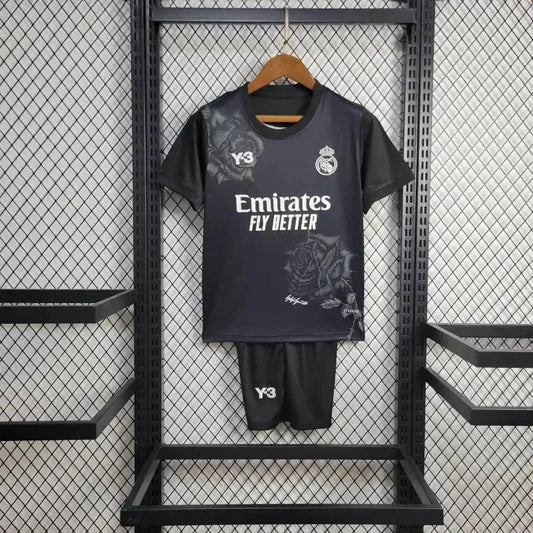 Real Madrid Fourth Y3 24/25 Shirt - Kids Fan Black