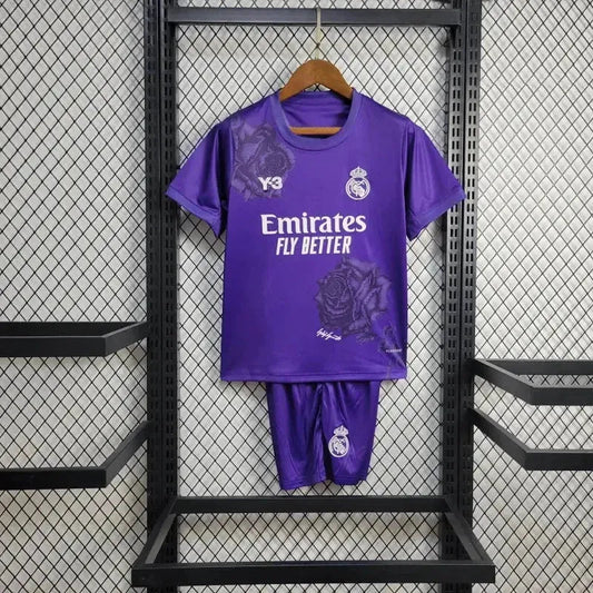 Real Madrid Fourth Y3 24/25 Shirt - Kids Fan Purple