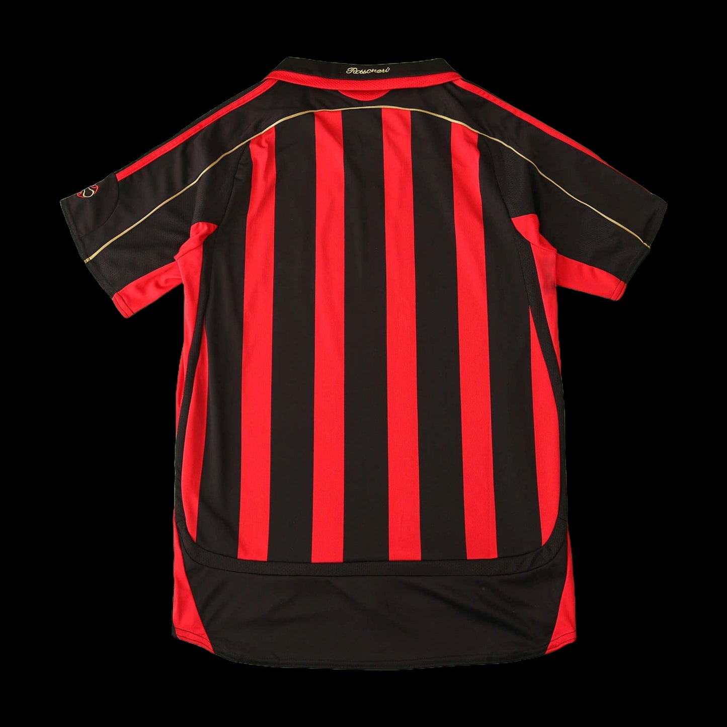 AC Milan Home Retro Shirt 2006/07 - Men's Fan Shirt Gold