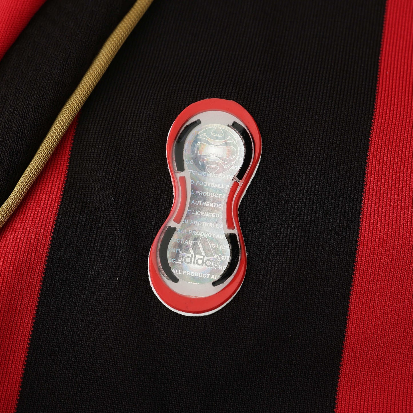 AC Milan Home Retro Shirt 2006/07 - Men's Fan Shirt Gold