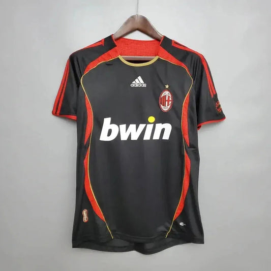 AC Milan Third Away Retro 2006 Shirt - Men's Fan Black