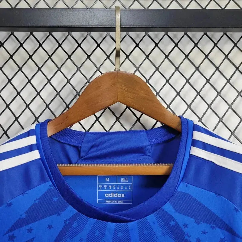 Cruzeiro Home Shirt 24/25 - Women's Fan Shirt Blue