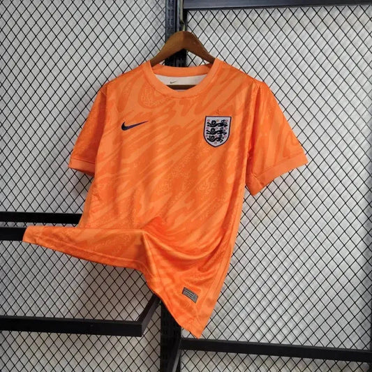 England Goalkeeper Shirt 24/25 - Men's Fan Orange