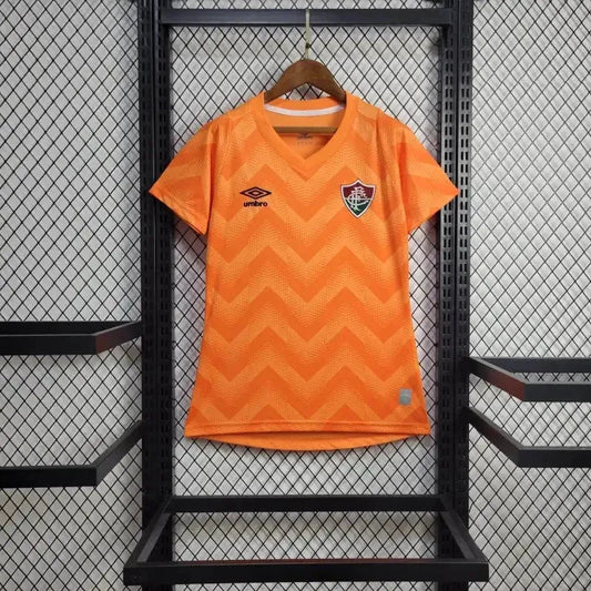 Fluminense Training Shirt 24/25 - Women's Orange Fan Shirt
