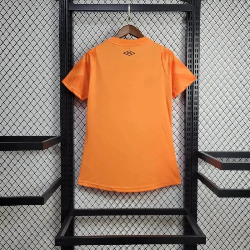Fluminense Training Shirt 24/25 - Women's Orange Fan Shirt