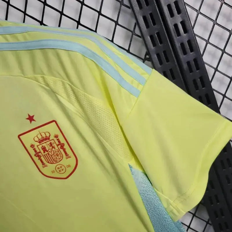 Spain Away Shirt 24/25 - Men's Supporter Yellow